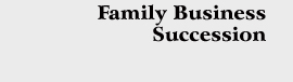 Family Business Succession